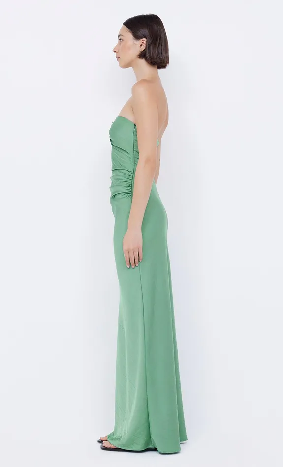 Bec Bridge Event Wear Dresses EMILIA STRAPLESS DRESS Green Apple 8211 Women