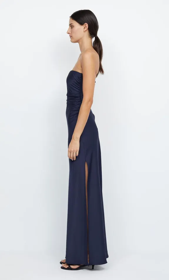 Bec Bridge Event Wear Dresses ETERNITY STRAPLESS MAXI Ink 8211 Women