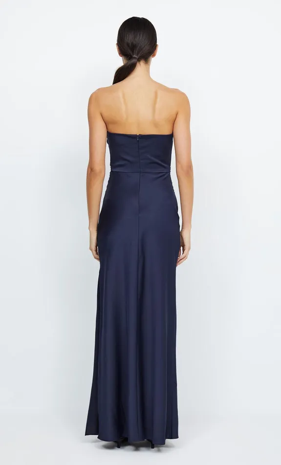 Bec Bridge Event Wear Dresses ETERNITY STRAPLESS MAXI Ink 8211 Women