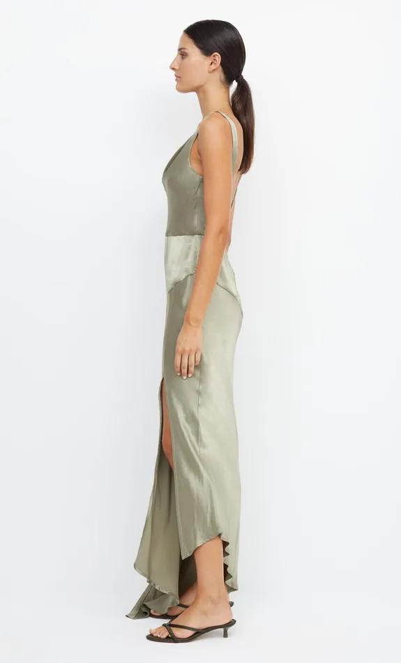 Bec Bridge Event Wear Dresses MOON DANCE COWL DRESS Sage 8211 Women