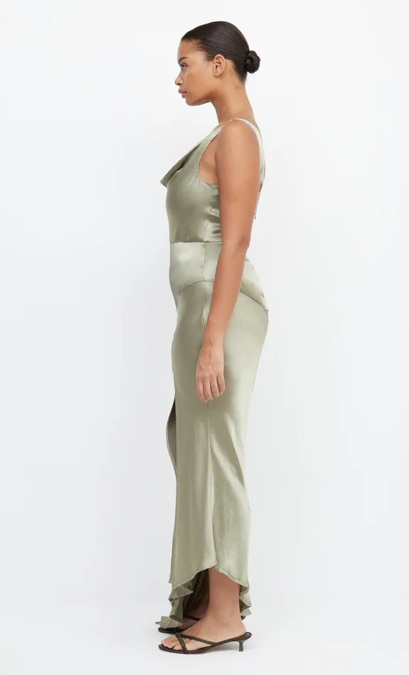 Bec Bridge Event Wear Dresses MOON DANCE COWL DRESS Sage 8211 Women