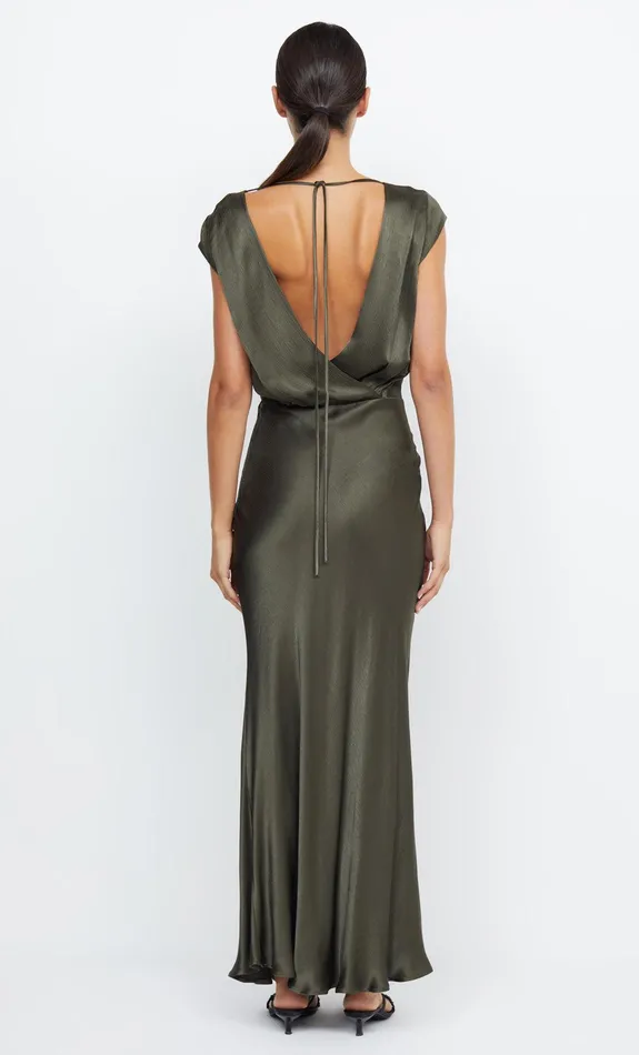 Bec Bridge Event Wear Dresses MOON DANCE MAXI DRESS Dark Willow 8211 Women