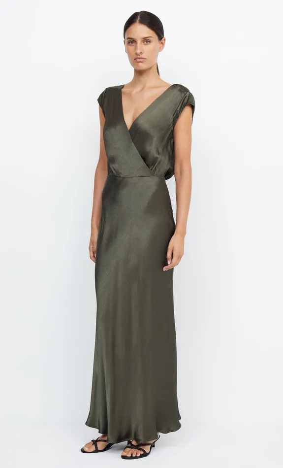 Bec Bridge Event Wear Dresses MOON DANCE MAXI DRESS Dark Willow 8211 Women