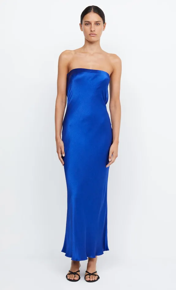 Bec Bridge Event Wear Dresses MOON DANCE STRAPLESS DRESS Mediterranean Blue 8211 Women