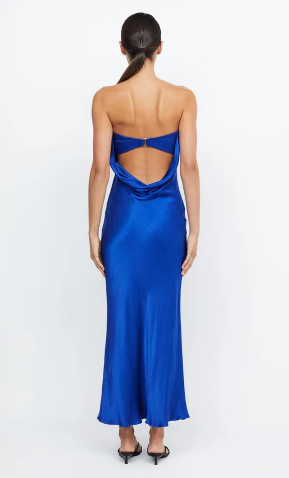 Bec Bridge Event Wear Dresses MOON DANCE STRAPLESS DRESS Mediterranean Blue 8211 Women