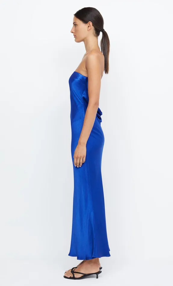 Bec Bridge Event Wear Dresses MOON DANCE STRAPLESS DRESS Mediterranean Blue 8211 Women