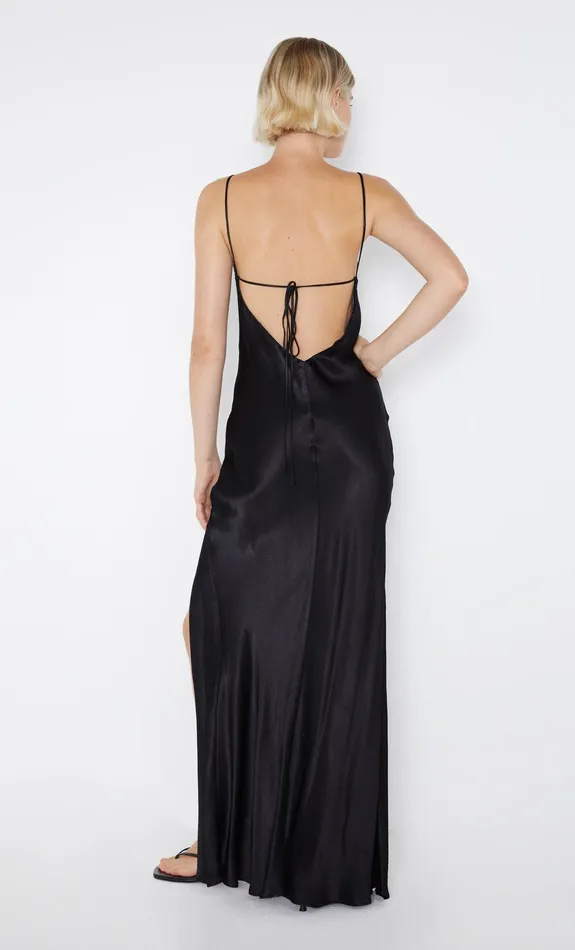 Bec Bridge Event Wear Dresses REN SPLIT MAXI DRESS Black 8211 Women