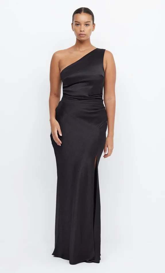 Bec Bridge Event Wear Dresses THE DREAMER ASYM DRESS Black 8211 Women