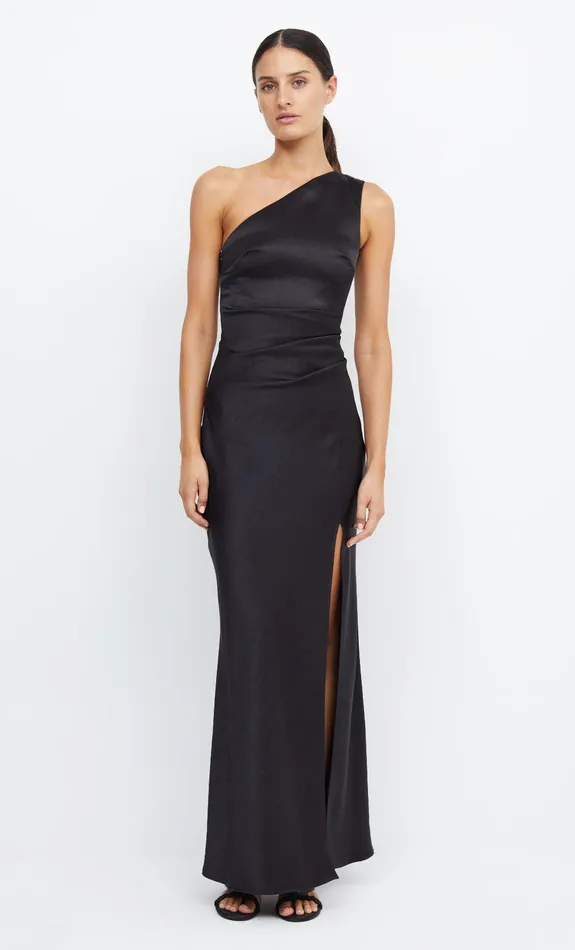 Bec Bridge Event Wear Dresses THE DREAMER ASYM DRESS Black 8211 Women