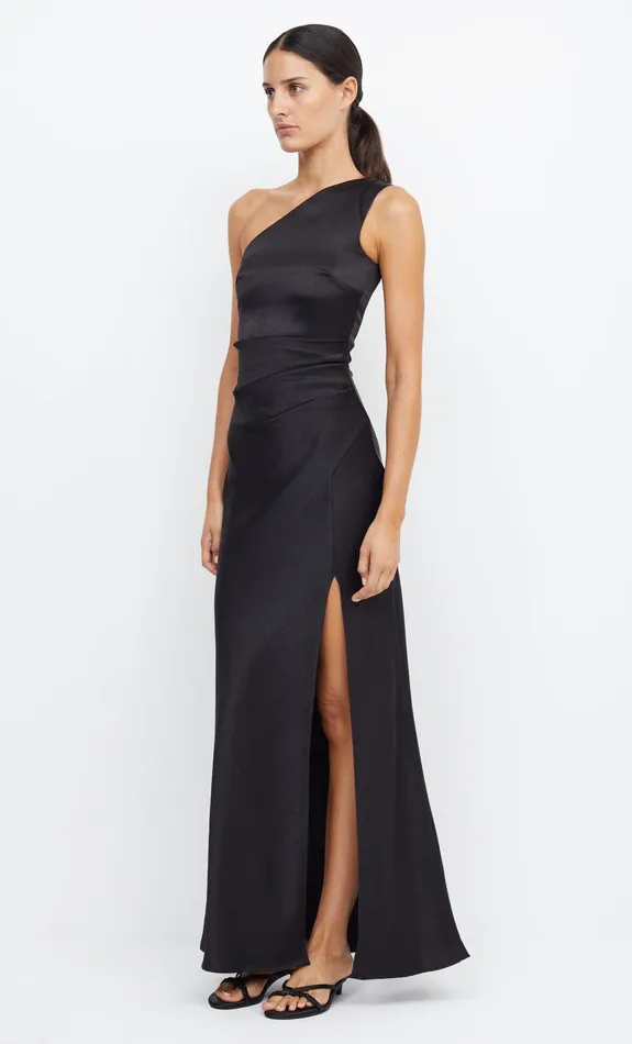 Bec Bridge Event Wear Dresses THE DREAMER ASYM DRESS Black 8211 Women