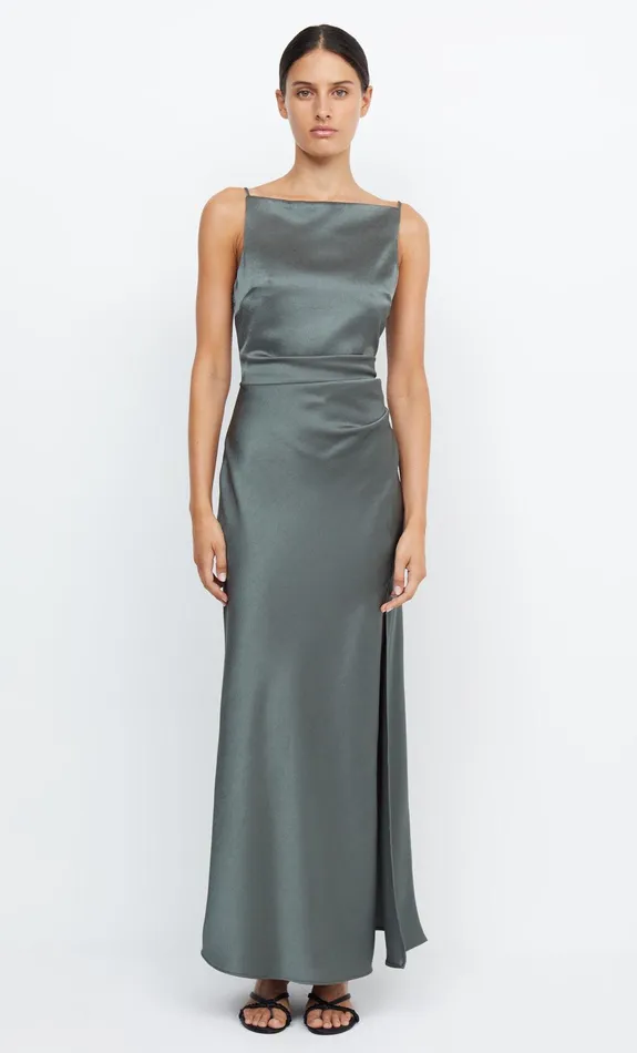 Bec Bridge Event Wear Dresses THE DREAMER MAXI DRESS Dark Willow 8211 Women