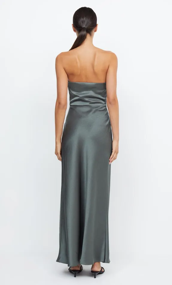 Bec Bridge Event Wear Dresses THE DREAMER STRAPLESS DRESS Dark Willow 8211 Women