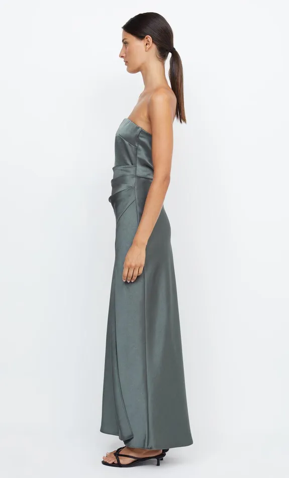 Bec Bridge Event Wear Dresses THE DREAMER STRAPLESS DRESS Dark Willow 8211 Women