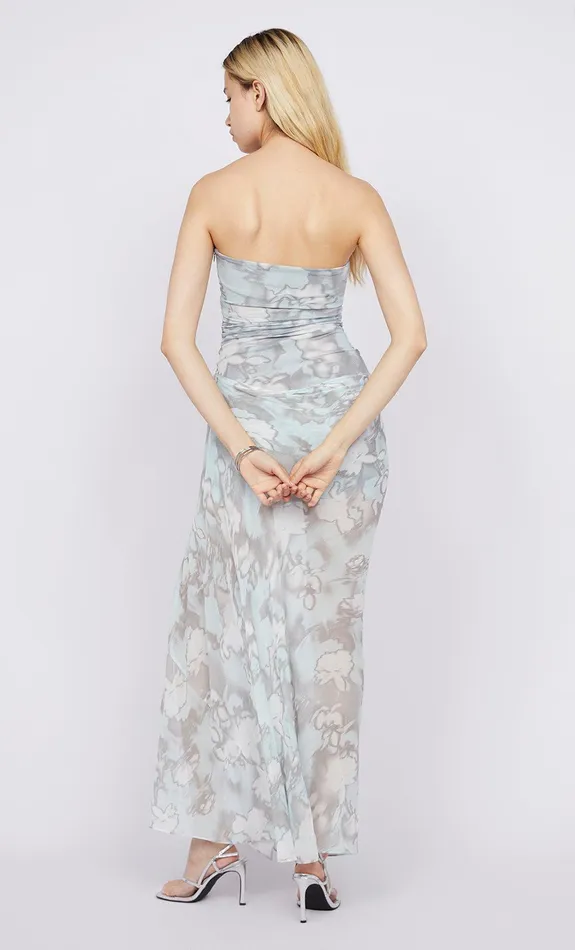 Bec Bridge Event Wear Dresses ZABELLE STRAPLESS DRESS Moonshadow 8211 Women