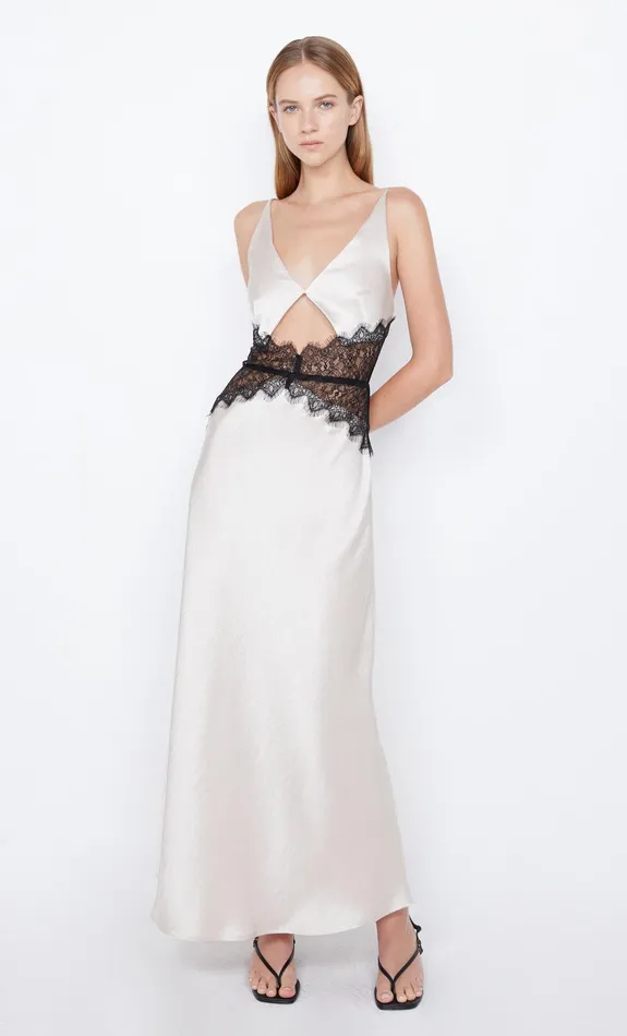 Bec Bridge Maxi Dresses CAMILLE MAXI DRESS Sandblack 8211 Women