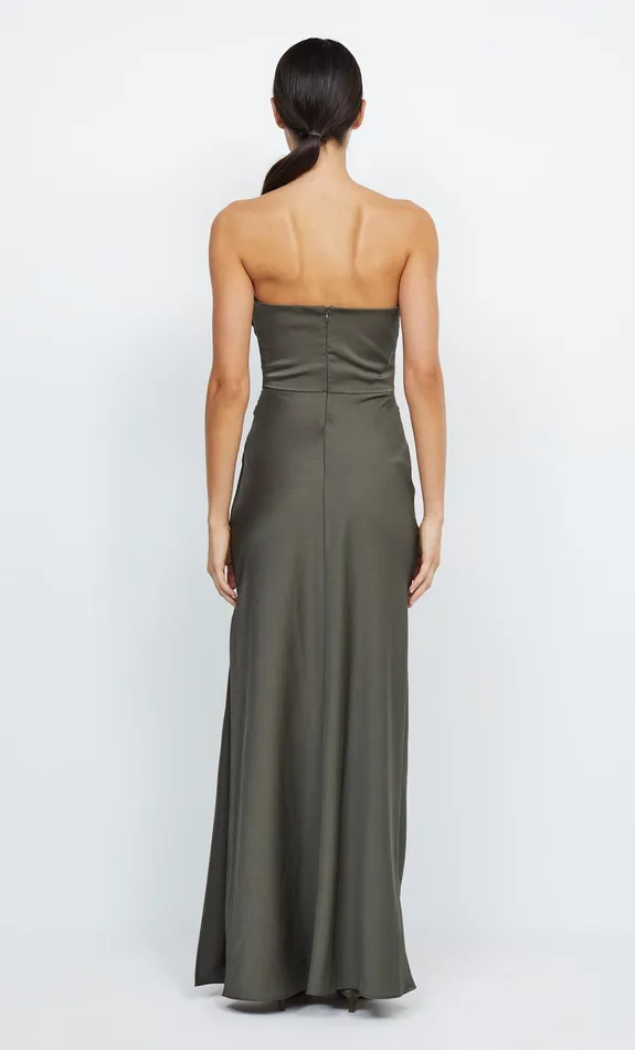 Bec Bridge Maxi Dresses ETERNITY STRAPLESS MAXI Dark Willow 8211 Women