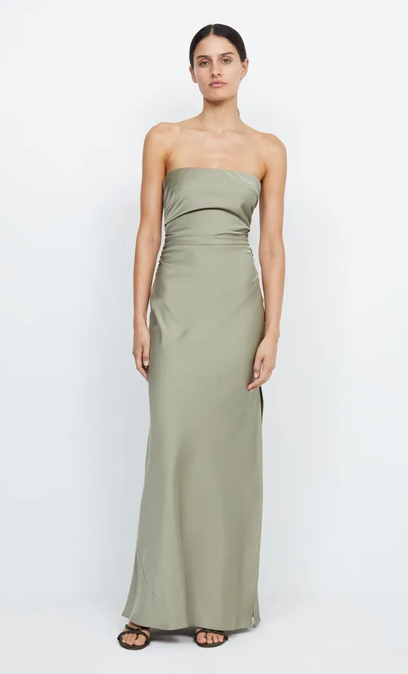 Bec Bridge Maxi Dresses ETERNITY STRAPLESS MAXI Sage 8211 Women