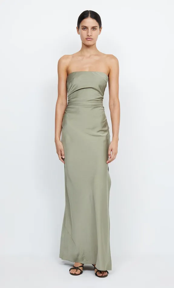 Bec Bridge Maxi Dresses ETERNITY STRAPLESS MAXI Sage 8211 Women