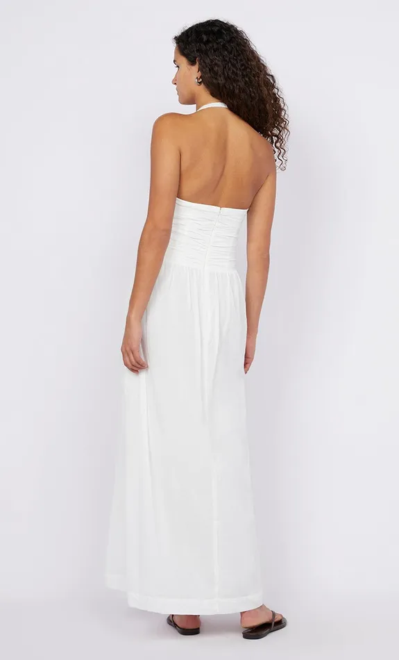 Bec Bridge Maxi Dresses FRANCA HALTER DRESS White 8211 Women