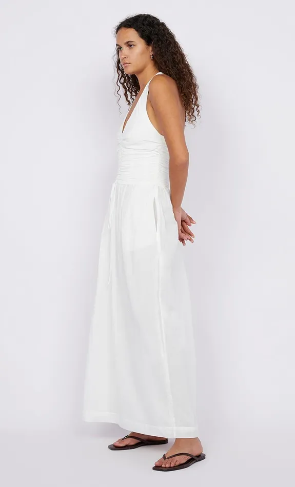 Bec Bridge Maxi Dresses FRANCA HALTER DRESS White 8211 Women