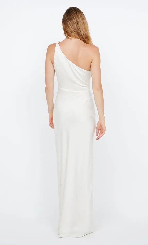 Bec Bridge Maxi Dresses LUNETTA ASYM DRESS Cream 8211 Women