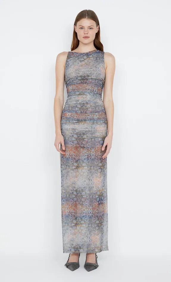 Bec Bridge Maxi Dresses MALAYA MAXI DRESS Skyfire Ombre 8211 Women