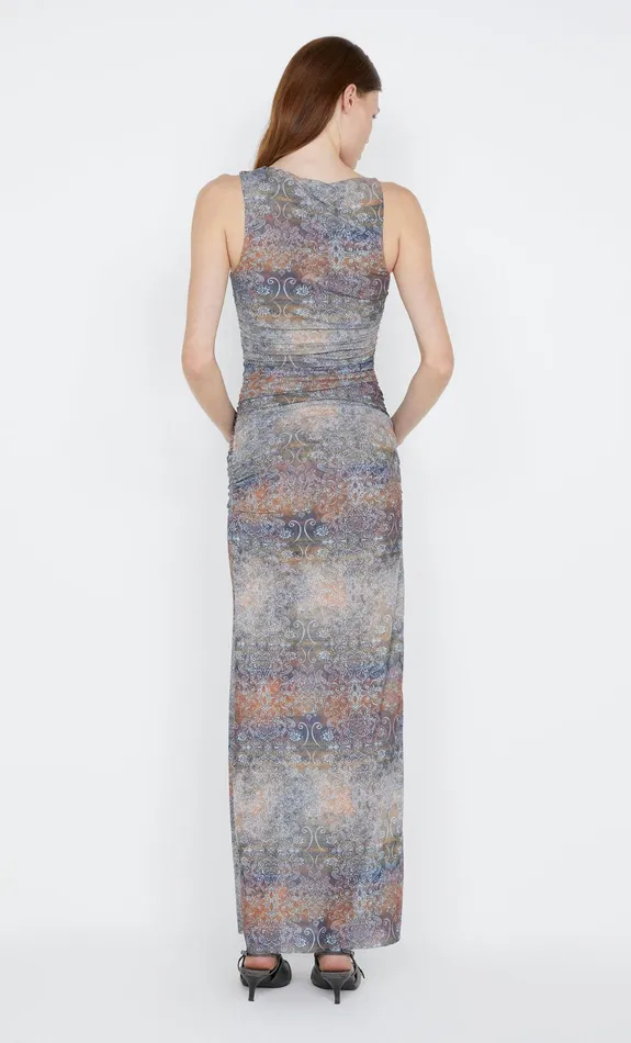 Bec Bridge Maxi Dresses MALAYA MAXI DRESS Skyfire Ombre 8211 Women