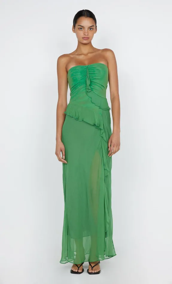 Bec Bridge Maxi Dresses MARESCA STRAPLESS DRESS Green Apple 8211 Women