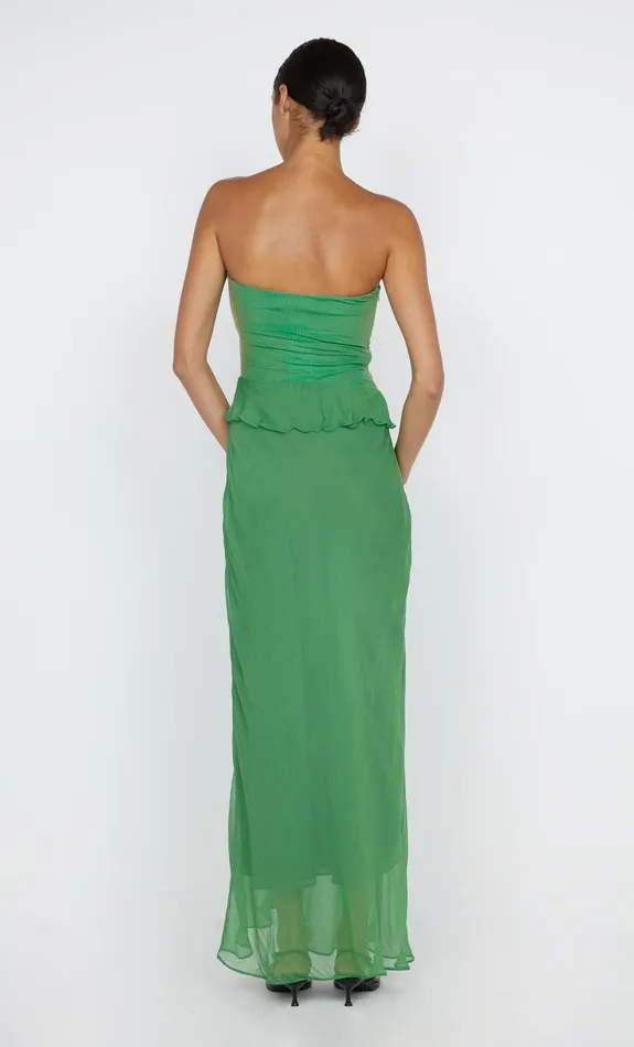 Bec Bridge Maxi Dresses MARESCA STRAPLESS DRESS Green Apple 8211 Women