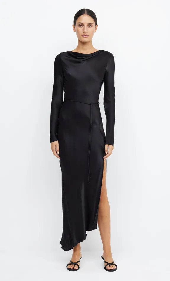 Bec Bridge Maxi Dresses MOON DANCE LONG SLEEVE MAXI DRESS Black 8211 Women