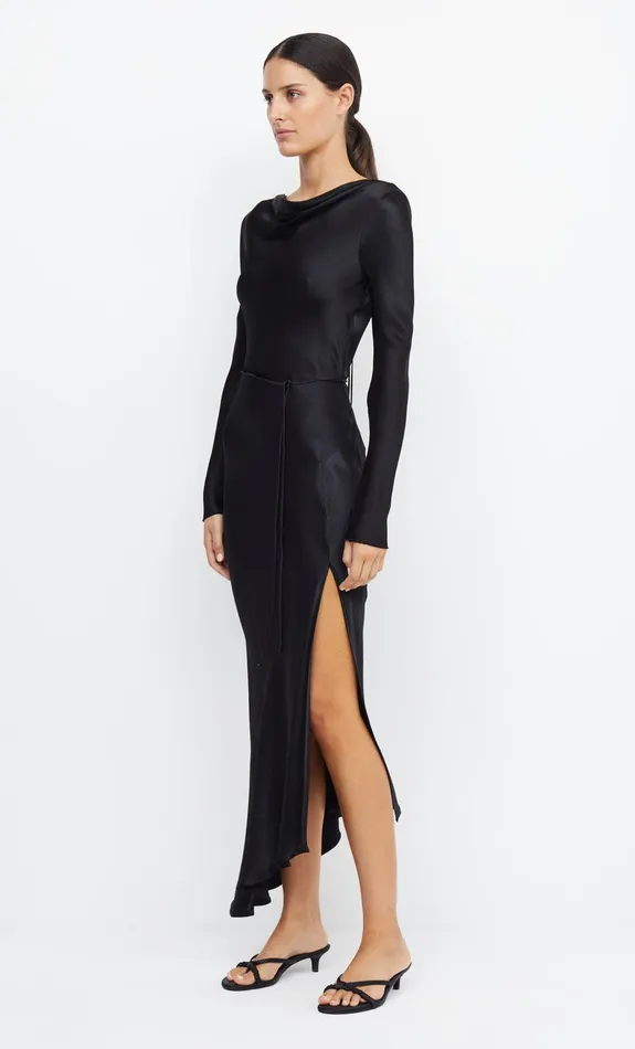 Bec Bridge Maxi Dresses MOON DANCE LONG SLEEVE MAXI DRESS Black 8211 Women