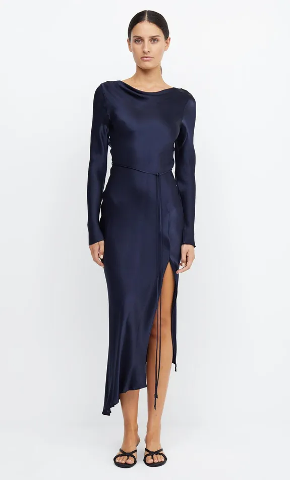Bec Bridge Maxi Dresses MOON DANCE LONG SLEEVE MAXI DRESS Ink 8211 Women
