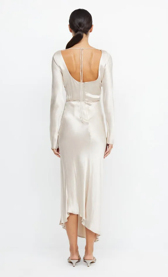 Bec Bridge Maxi Dresses MOON DANCE LONG SLEEVE MAXI DRESS Sand 8211 Women