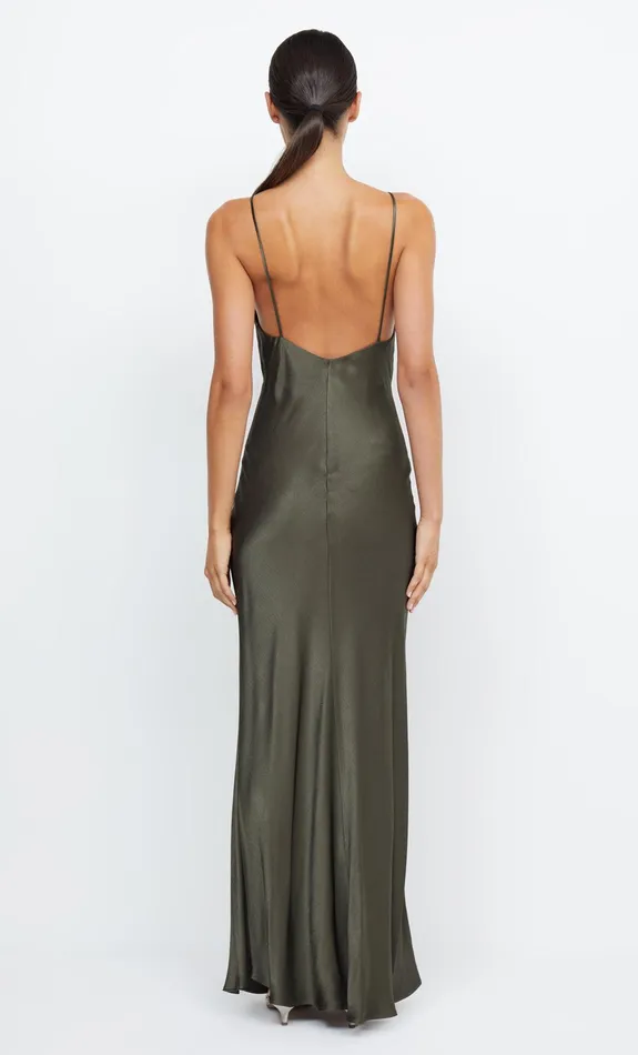 Bec Bridge Maxi Dresses MOON DANCE V MAXI DRESS Dark Willow 8211 Women