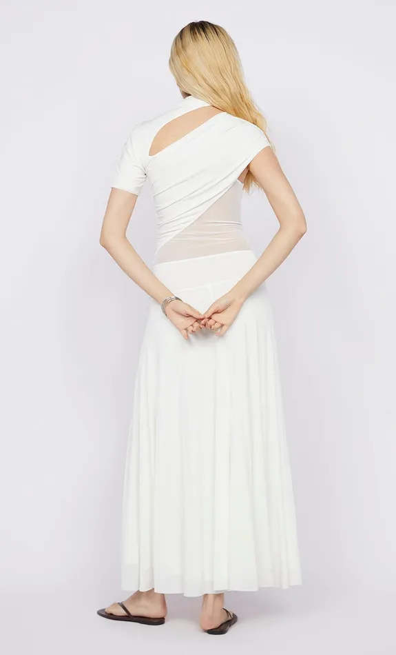 Bec Bridge Maxi Dresses SERAPHINA ASYM DRESS White 8211 Women