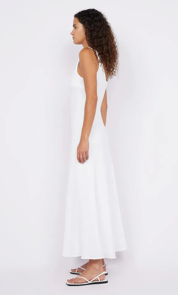 Bec Bridge Maxi Dresses STEFFI SCOOP NECK DRESS White 8211 Women