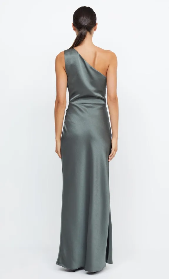Bec Bridge Maxi Dresses THE DREAMER ASYM DRESS Dark Willow 8211 Women