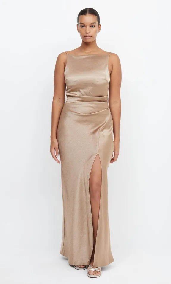 Bec Bridge Maxi Dresses THE DREAMER MAXI DRESS Golden 8211 Women