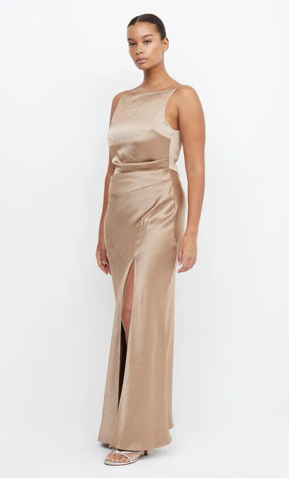 Bec Bridge Maxi Dresses THE DREAMER MAXI DRESS Golden 8211 Women