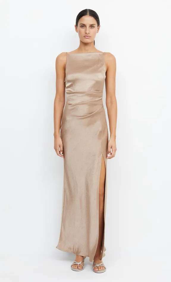 Bec Bridge Maxi Dresses THE DREAMER MAXI DRESS Golden 8211 Women