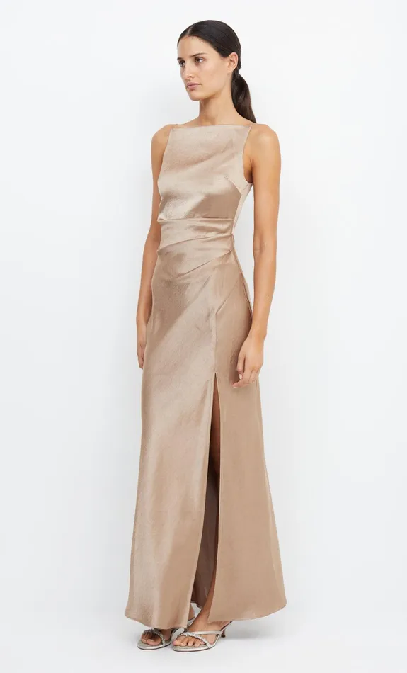 Bec Bridge Maxi Dresses THE DREAMER MAXI DRESS Golden 8211 Women
