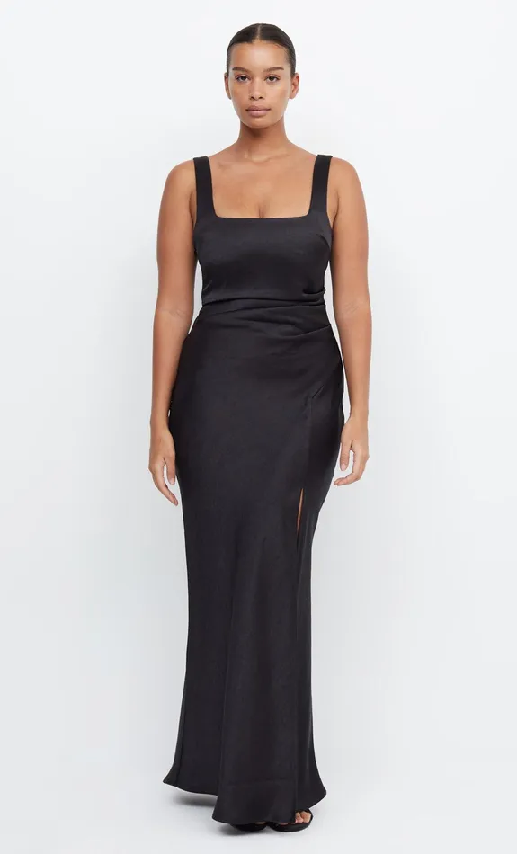 Bec Bridge Maxi Dresses THE DREAMER SQUARE NECK DRESS Black 8211 Women