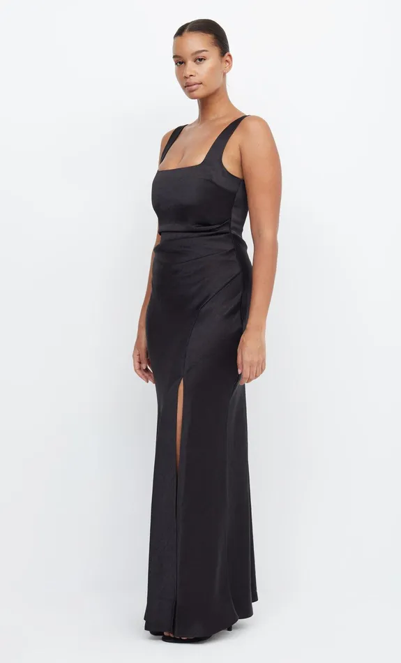 Bec Bridge Maxi Dresses THE DREAMER SQUARE NECK DRESS Black 8211 Women