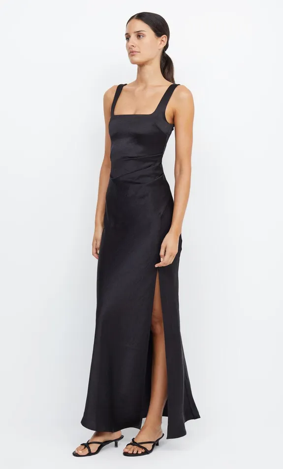 Bec Bridge Maxi Dresses THE DREAMER SQUARE NECK DRESS Black 8211 Women
