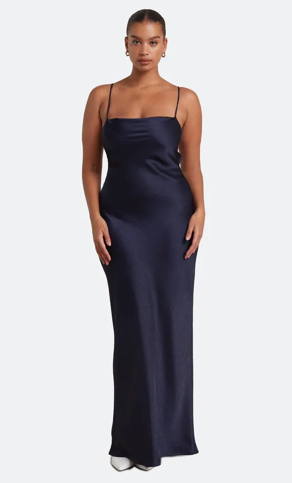 Bec Bridge Maxi Dresses THE DREAMER TIE DRESS Ink 8211 Women