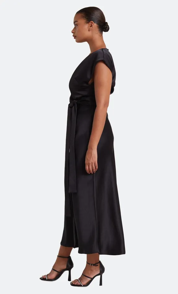 Bec Bridge Maxi Dresses THE DREAMER WRAP DRESS Black 8211 Women