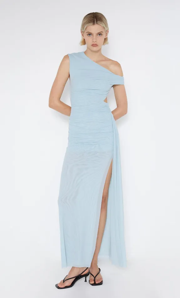 Bec Bridge Maxi Dresses VICTORIA ASYM DRESS Sky Blue 8211 Women