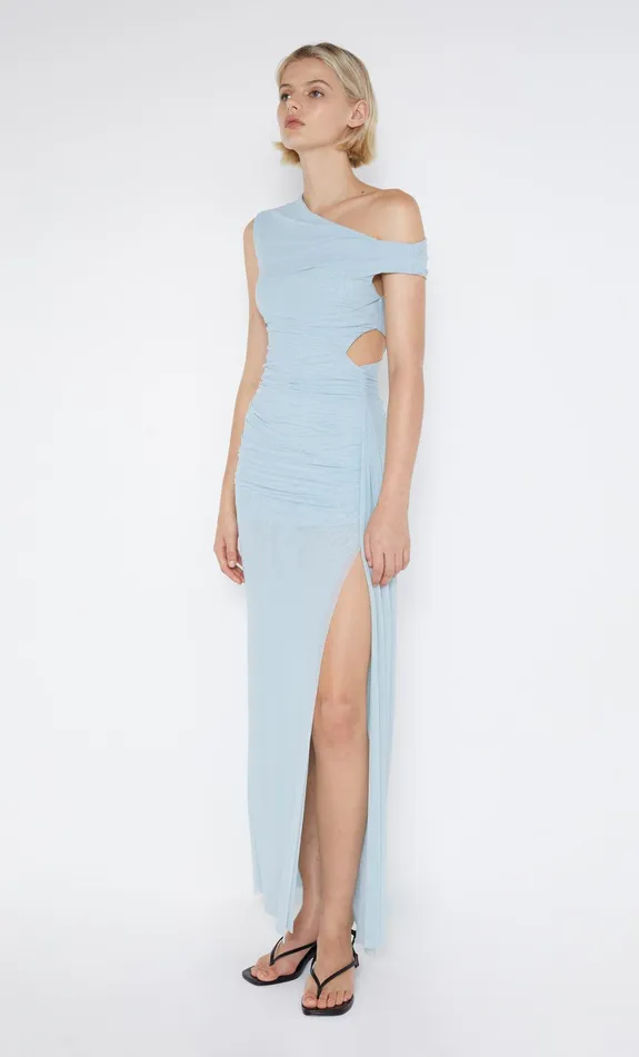 Bec Bridge Maxi Dresses VICTORIA ASYM DRESS Sky Blue 8211 Women