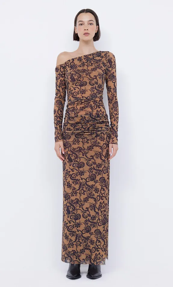 Bec Bridge Maxi Dresses WESTERN SUN LONG SLEEVE DRESS Bandana 8211 Women