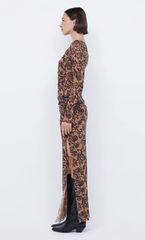 Bec Bridge Maxi Dresses WESTERN SUN LONG SLEEVE DRESS Bandana 8211 Women